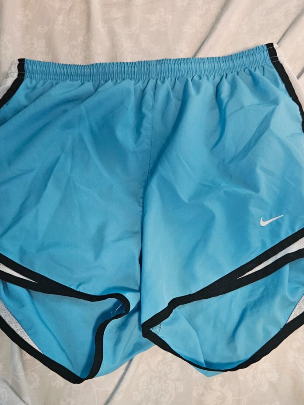 Nike Dri-FIT Women’s Athletic Shorts - Light Blue - Size Small